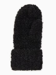 AllSaints Black Darby Mittens - Image 3 of 4