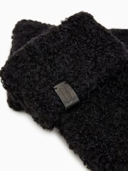 AllSaints Black Darby Mittens - Image 4 of 4