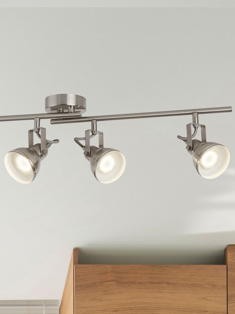 Searchlight Silver Target 4 Light Bar Spotlight - Image 2 of 3