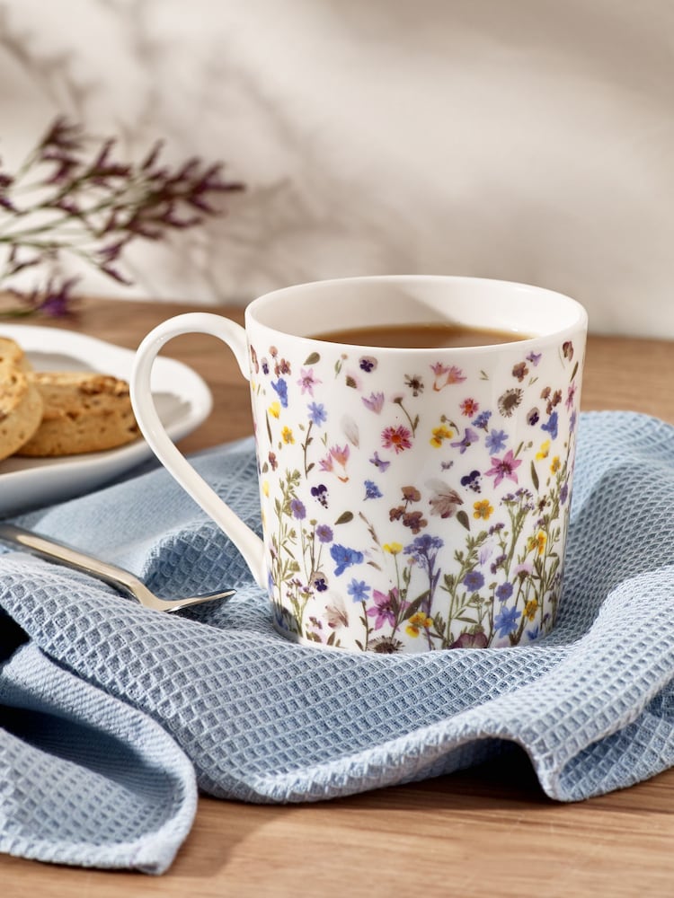 Multi Wild Flowers Mug - Image 1 of 3