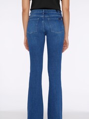 7 For All Mankind Blue HW Ali Slim Illusion High Waist Jeans - Image 2 of 3
