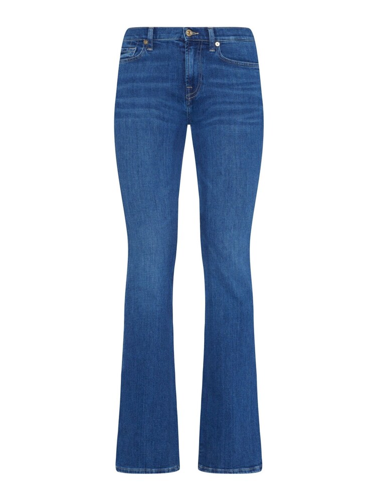 7 For All Mankind Blue HW Ali Slim Illusion High Waist Jeans - Image 3 of 3