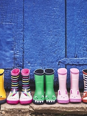 JoJo Maman Bébé Printed Lined Wellies - Imagen 9 de 9
