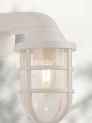 Searchlight White Evermore Outdoor Wall Light - Image 2 of 3