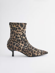 Leopard Forever Comfort® Ankle Sock Boots - Image 3 of 6