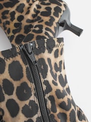 Leopard Forever Comfort® Ankle Sock Boots - Image 6 of 6