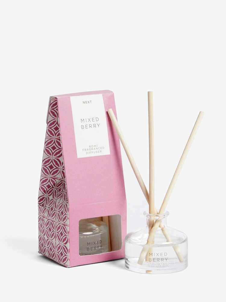 Mixed Berry 40ml Fragranced Reed Diffuser - Image 2 of 2