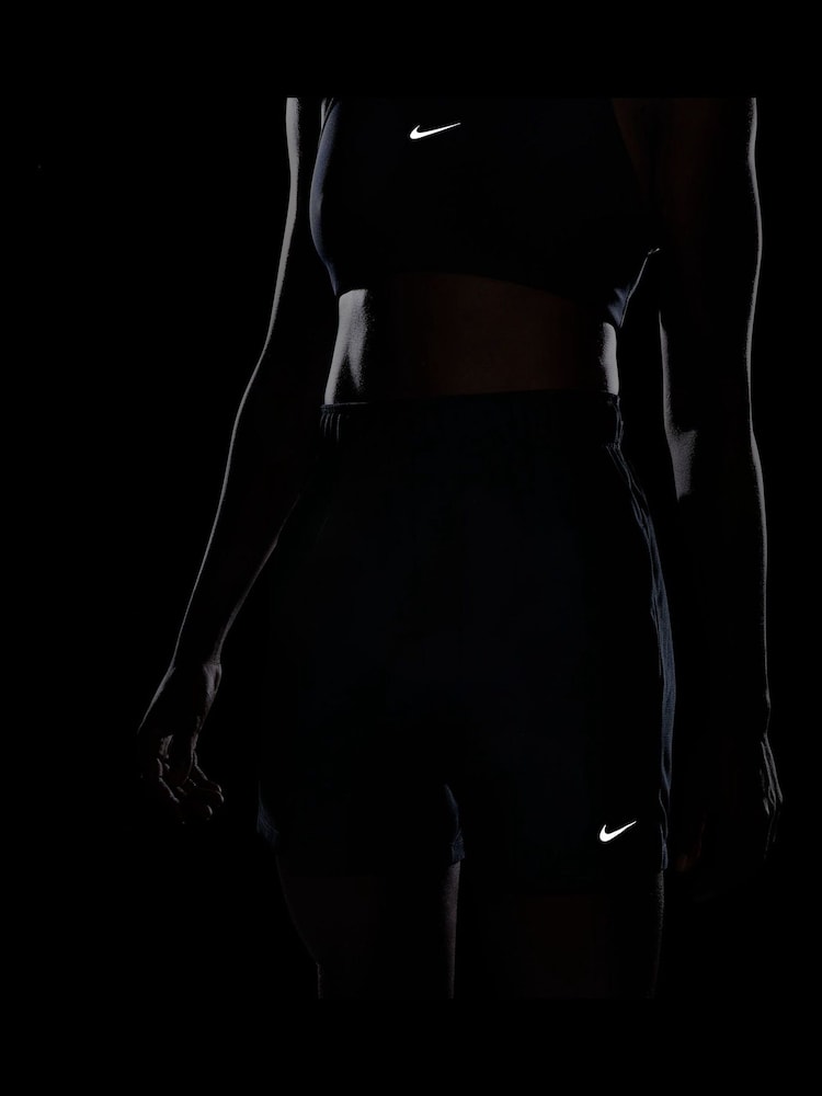 Nike Black Dri-FIT Attack Fitness Mid Rise 5" Unlined Shorts - Image 8 of 8