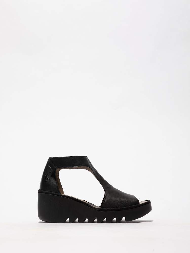 Fly London Bezo Wedge Sandals - Image 1 of 4