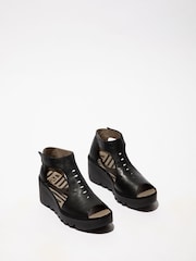 Fly London Bezo Wedge Sandals - Image 3 of 4