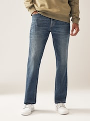 Vintage-Blau - Ausgestellt - Authentic Jeans aus 100 % Baumwolle - Bild 1 von 10