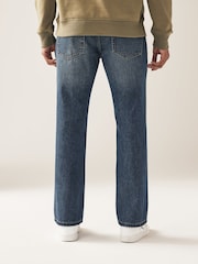 Vintage-Blau - Ausgestellt - Authentic Jeans aus 100 % Baumwolle - Bild 2 von 10