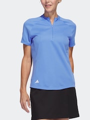 Adidas Golf Texture Polo - Image 4 of 7