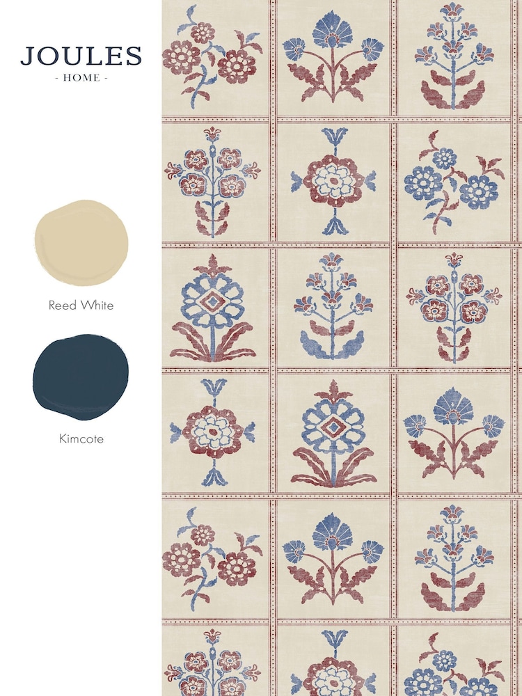 Papel pintado Joules Garden Floral Grid de 10 m - Imagen 5 de 5 Papel pintado Joules Garden Floral Grid de 10 m - Imagen 5 de 5
