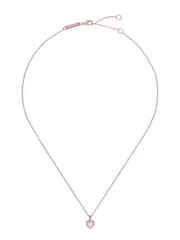 Ted Baker Rose Gold Tone HANNELA: Crystal Heart Pendant Necklace - Image 4 of 4