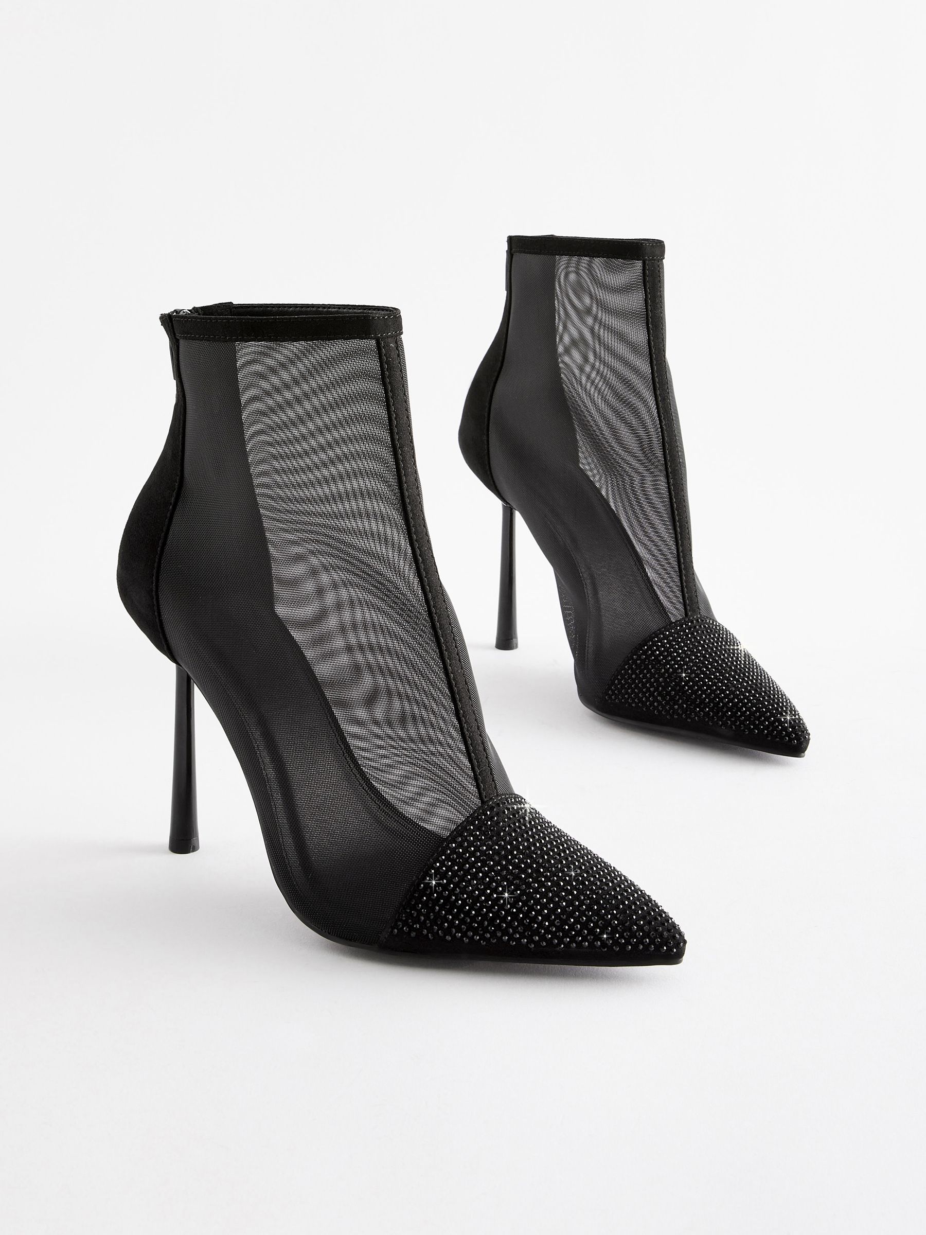 Black bling shoes on sale