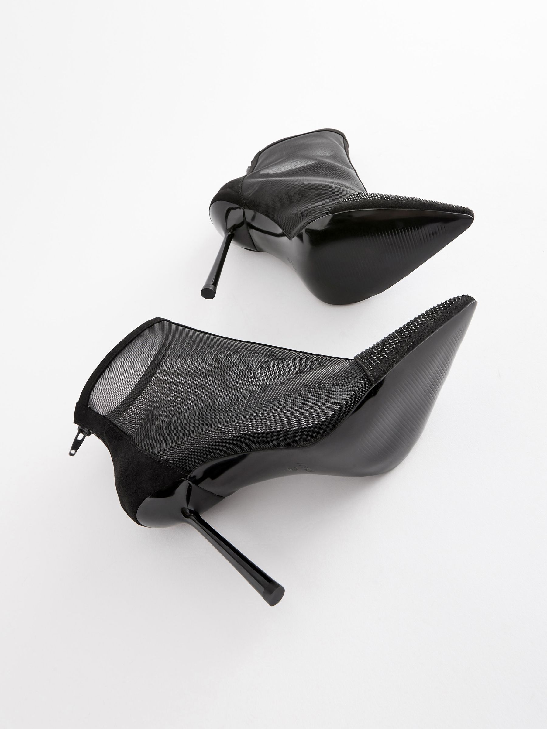 Black bling shoes sales
