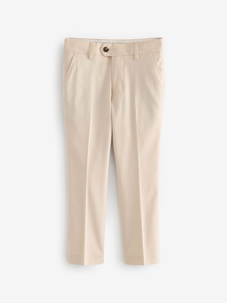 Cream Suit: Trousers (12mths-16yrs) - Image 1 of 3