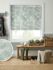 Laura Ashley Green Eglantine Made To Measure Roman Blinds - Image 1 of 6