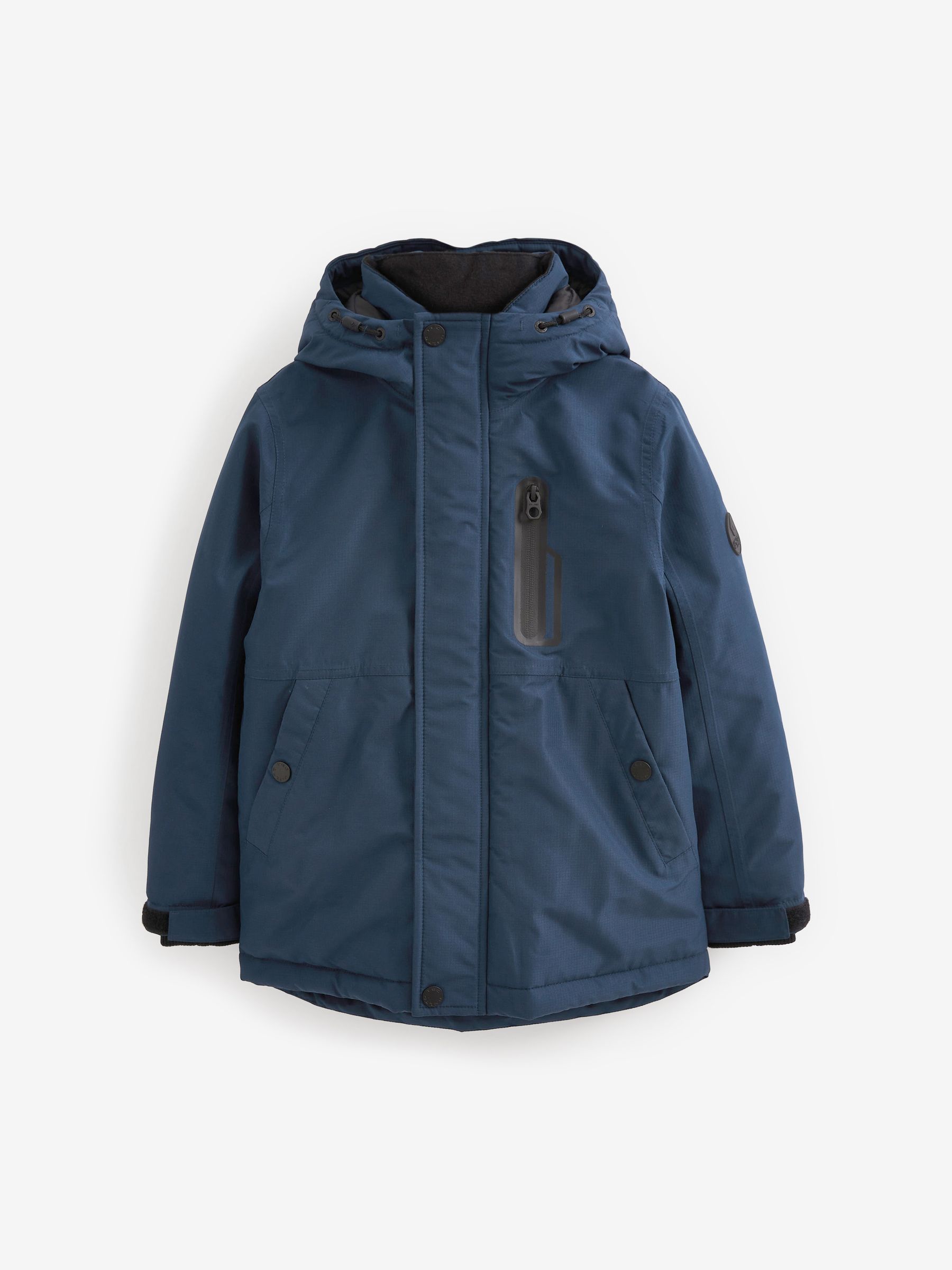 Buy Blue Waterproof Warm Wadded Coat 3 16yrs from Next Luxembourg