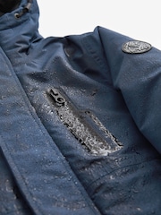 Blue Waterproof Warm Wadded Coat (3-16yrs) - Image 5 of 6