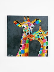 Steven Brown Art Grey Francie & Josie McZoo Large Canvas Print - Image 3 of 4