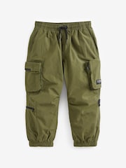 Khaki Green Lined Parachute Cargo Trousers (3-16yrs) - Image 9 of 10