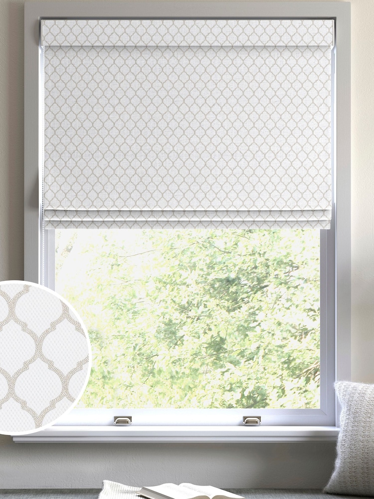 Grey Haines Made To Measure Roman Blinds - Image 1 of 6