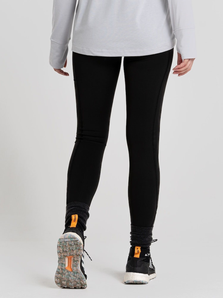 Craghoppers Kiwi Black Pro Leggings - Image 2 of 5 Craghoppers Kiwi Black Pro Leggings - Image 2 of 5