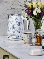 Laura Ashley Blue China Rose Jug Kettle - Image 2 of 6
