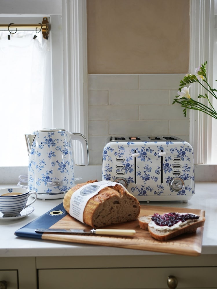 Laura Ashley Blue China Rose Jug Kettle - Image 6 of 6