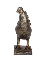 Laura Ashley Antique Bronze Hen Ornament - Image 3 of 4
