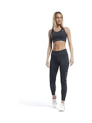 Reebok Black Running Essential High Support Tights - Image 3 of 8