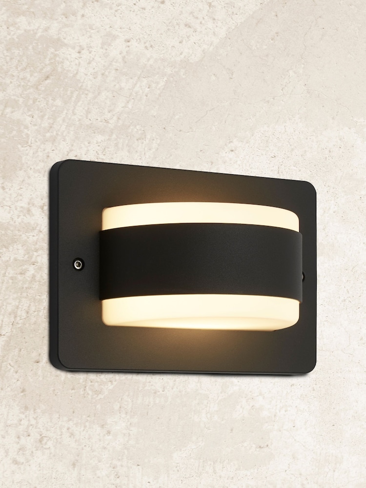 Searchlight Grey Sash Up and Down Outdoor Wall Light - Image 1 of 3