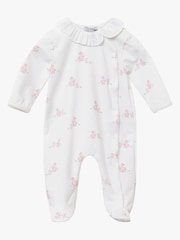 Trotters London Little White Lapinou Bunny Sleepsuit - Image 2 of 4