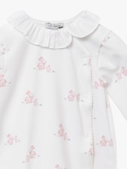 Trotters London Little White Lapinou Bunny Sleepsuit - Image 4 of 4
