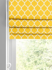 Yellow Haines Made To Measure Roman Blinds - Image 2 of 5