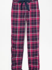 FatFace Pink Eva Star Jacquard Pyjama Trousers - Image 1 of 1