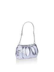 Carvela Natural Chrome Scrunch Clutch Bag - Image 1 of 5