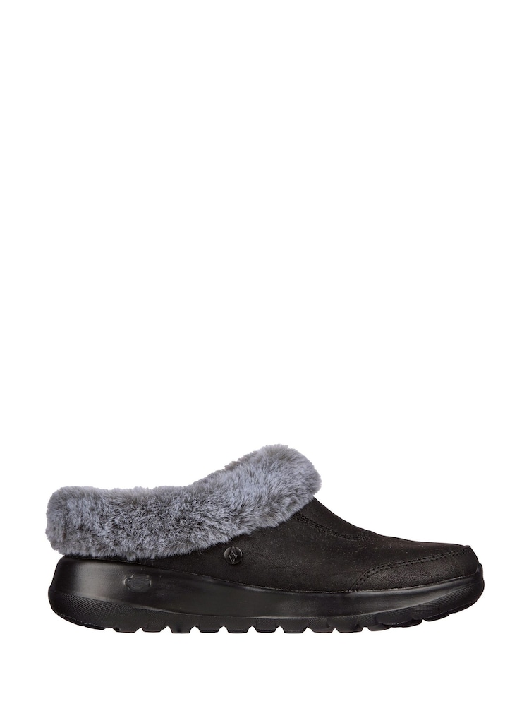 Skechers Black GO Lounge: On-the-GO Joy - Gratify Womens Slippers - Image 1 of 5