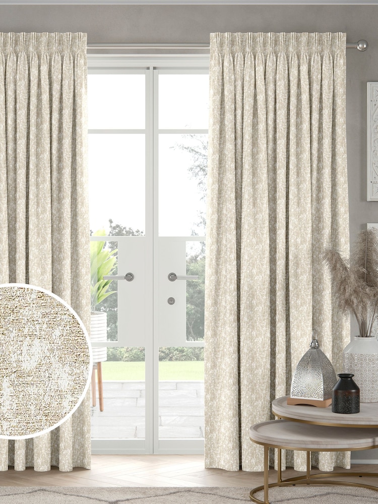 Natural Kalma Made To Measure Curtains - Image 1 of 9