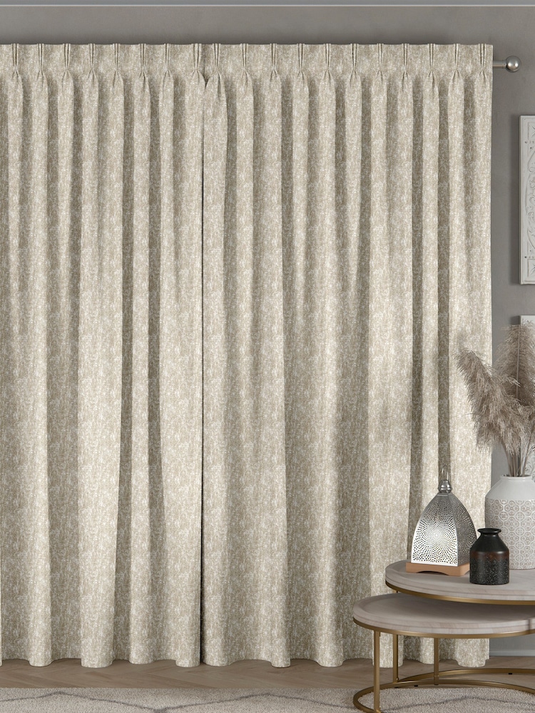Natural Kalma Made To Measure Curtains - Image 2 of 9