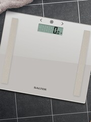 Salter Grey Compact Glass Analyser Scales - Image 1 of 3