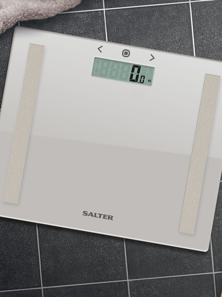 Salter Grey Compact Glass Analyser Scales - Image 1 of 3