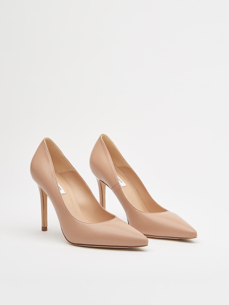 LK Bennett Natural Trench Leather Fern Courts - Image 2 of 4