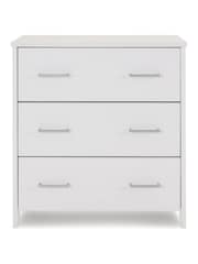 Obaby White Nika Nursery Furniture Set 2 Piece - Image 2 of 4