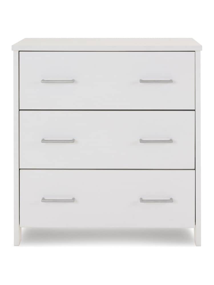 Obaby White Nika Nursery Furniture Set 2 Piece - Image 2 of 4