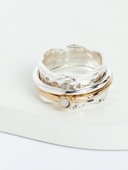 Silver Plated Spinning Ring - Image 4 of 4