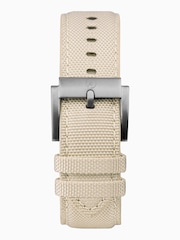 Accurist Mens Cream Origin Canvas Strap Chronograph Watch - Image 2 of 6