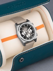 Accurist Mens Cream Origin Canvas Strap Chronograph Watch - Image 5 of 6